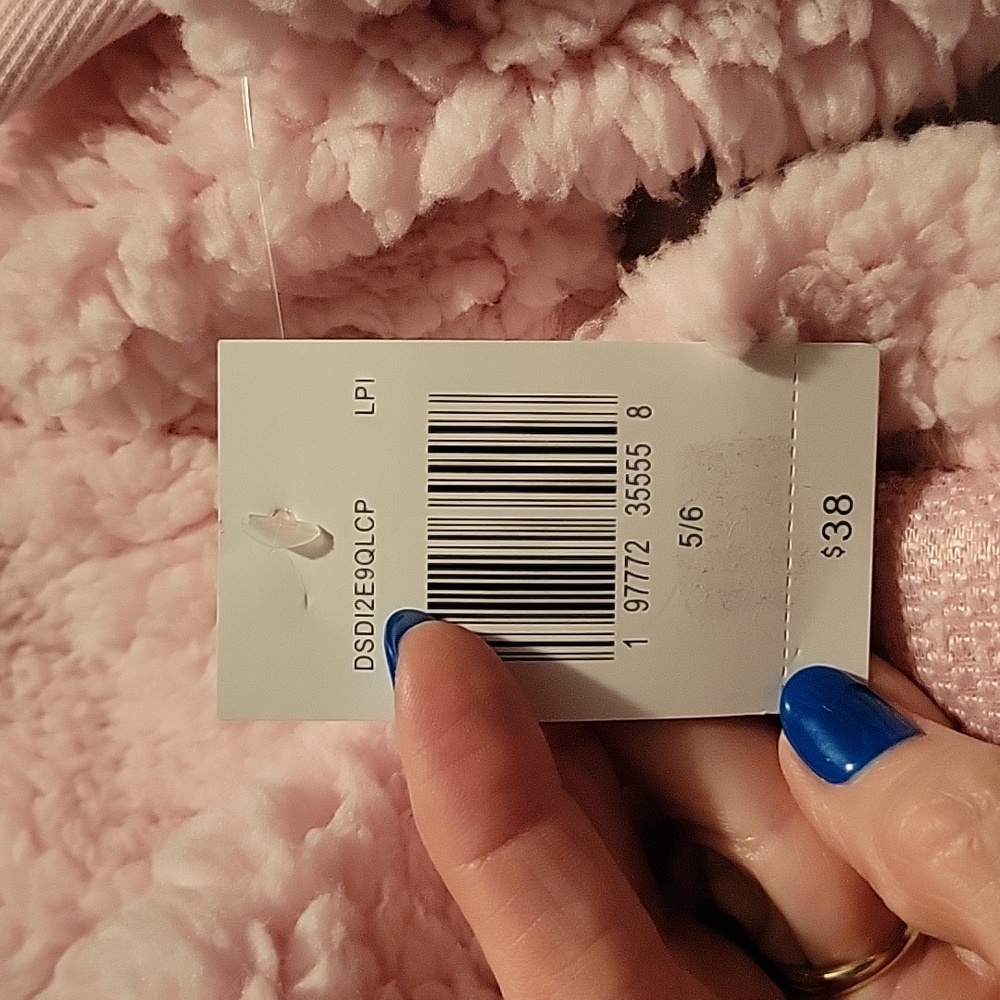 NWT: Disney Collection Girl's Crew Neck Fleece Embroidered Princess Sweatshirt - Picture 11 of 11